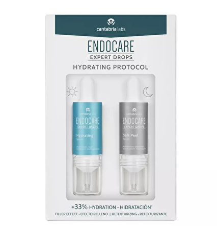 Endocare Expert Drops Yaşlanma Karşıtı Hyalüronik Asit 30 Yaş + Gece-Gündüz Yüz ve Boyun Serumu 2x10 ml 