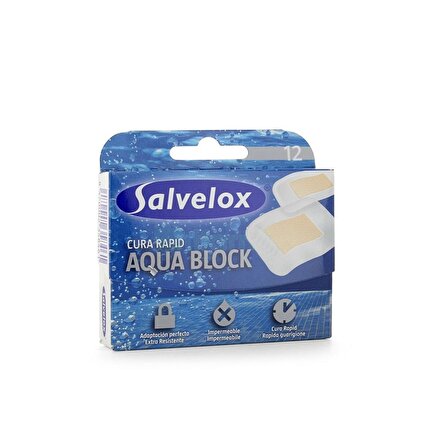Salvelox Aqua Block Su Geçirmez Yara Bandı 12'li