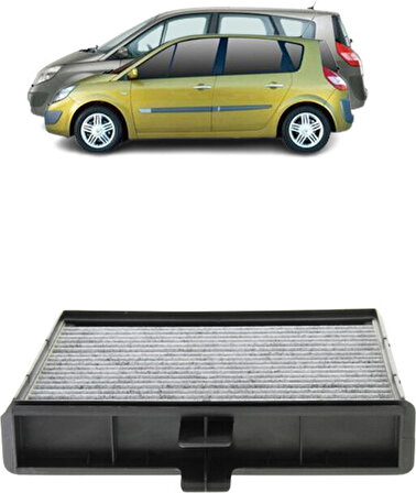 Renault Scenic ve GrandScenic 1.5 Dci 85 Beygir Filtre Yağ Bakım Seti 2005-2008 3Plus Karbon KİT1345