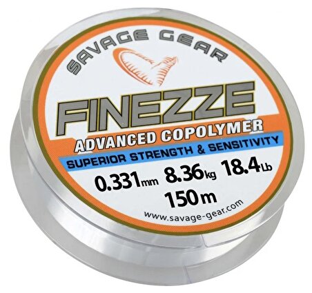 Savage gear Finezze Mono 300 mt Clear Misina 0,148 mm