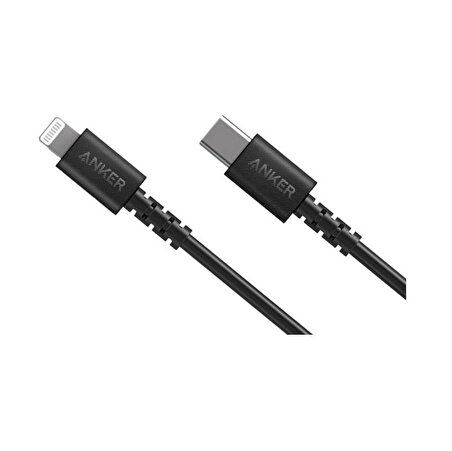 Anker PowerLine S.USB-C To iPh Ligh Şarj 0.9m Siyh