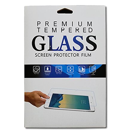 Universal 7 inç Tablet Ekran Koruyucu 9H Temperli Kırılmaz Cam