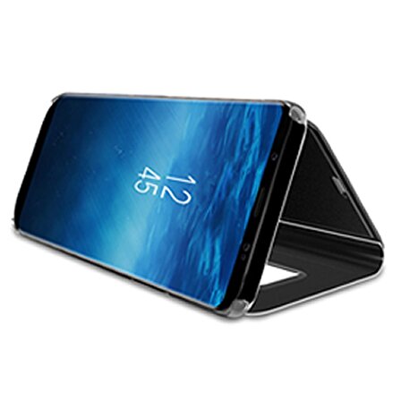 Samsung Galaxy A80 Aynalı Kapaklı Lüx Kılıf