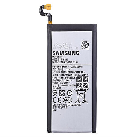 Samsung Galaxy S7 Batarya Pil EB-BG930ABE