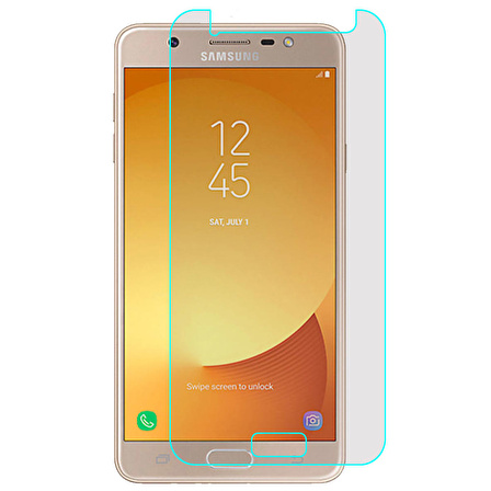 Samsung Galaxy J7 Max Temperli Kırılmaz Cam Ekran Koruyucu