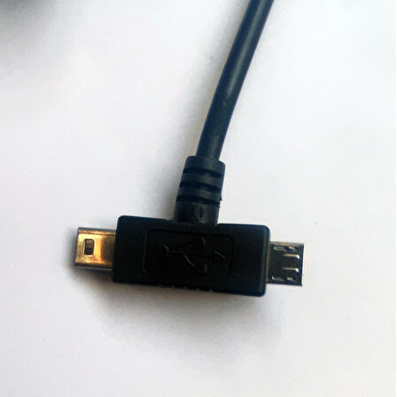 Blackberry Micro USB ve Mini USB Araç Şarj Cihazı