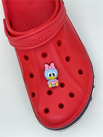 Daisy Duck Temalı Işıklı Jibbitz Crocs Terlik Süsü