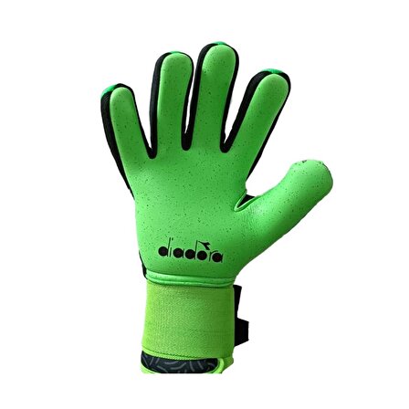 Diadora Supergrip Finger 3 Kaleci Eldiveni Yeşil-Siyah DG-303