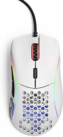 Glorious Model O- Kablolu Mat Beyaz Orta/Küçük El RGB Oyuncu Mouse GOM-WHITE