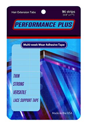 True Tape PERFORMANCE PLUS Hair Extension Tapes - Saç Kaynak Bandı 96 Adet 