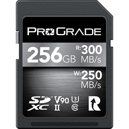 ProGrade 256GB SDXC 300MB/s V90 UHS-II U3 Hafıza Kartı