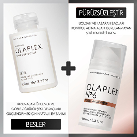 Olaplex No.6 Bağ Yapılandırıcı ve Sakinleştirici Durulanmayan Saç Şekillendirici 100ml