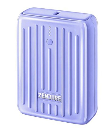 Zendure SuperMini 10000 mAh Hızlı Şarj Powerbank Lila 