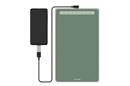 Xp-Pen Deco LW_G 10.6 inç Grafik Tablet Yeşil