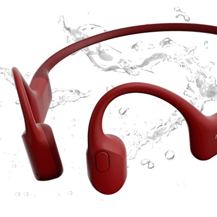Shokz OpenRun Kırmızı Kemik İletimli Bluetooth Kulaklık-AS802REE
