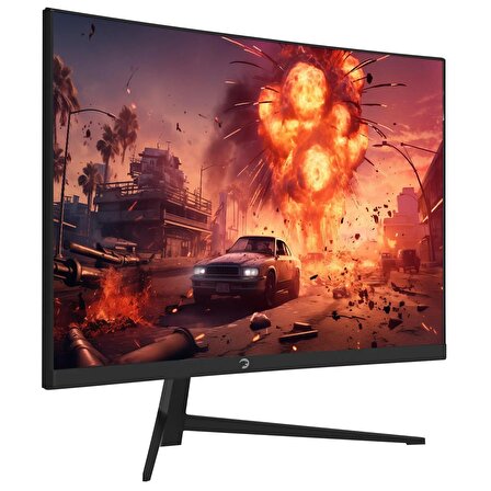 GamePower 24'' Vivid F10 Curved RGB 100Hz 1ms  2x2W Speaker Gaming Monitör (VA Panel)