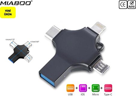 MIABOO U33-65 OTG USB FLASH BELLEK -32GB
