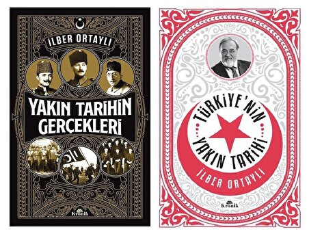 İlber Ortaylı Yakın Tarihin Gerçekleri + Türkiye'nin Yakın Tarihi (2 Kitap)