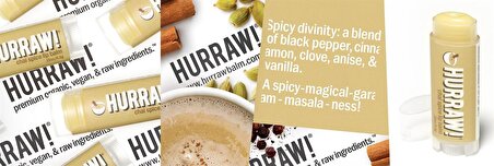 Chai Baharatlı Dudak Balzamı - Hurraw
