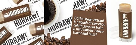 Kahve Çekirdeği Özlü Dudak Balzamı - Hurraw