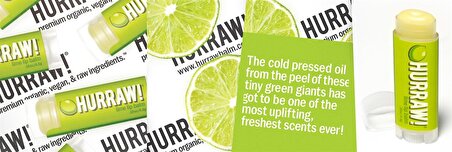 Yeşil Limon Özlü Dudak Balzamı - Hurraw
