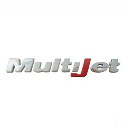 Fiat Multijet Bagaj Yazısı Kırmızı 51733987