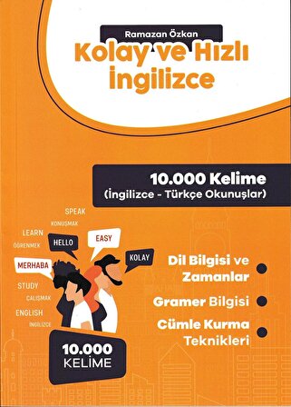 Hızlı ve Kolay İngilizce Öğrenme Seti - 3 Kitap - Ramazan Özkan