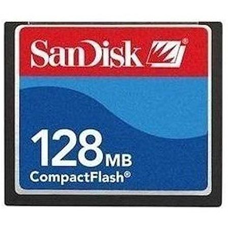 SANDİSK 128 MB COMPACT FLASH HAFIZA KARTI