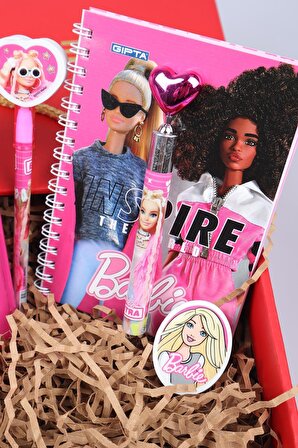 Dekomus Ile Barbie Özel Kutulu Lisanslı Full Okul Seti