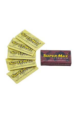Super Max Chromıum Yaprak Jilet 5x20 100 lü