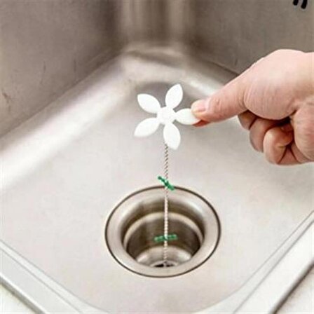 SEFAM HOME Pratik Banyo Küvet Lavabo Gideri Tıkanma Önleyici Plastik Aparat