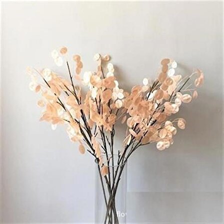 SEFAM HOME 100 cm Dekoratif Dallı Sedef Ağacı Çiçeği Yapay Sahte Süs Bitkisi