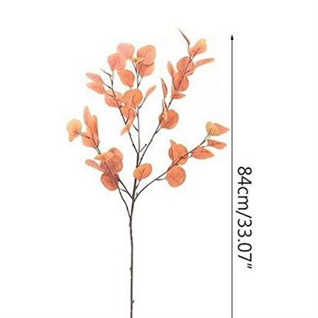 SEFAM HOME 100 cm Dekoratif Dallı Sedef Ağacı Çiçeği Yapay Sahte Süs Bitkisi
