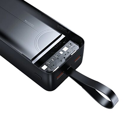 Yesido YP42 30.000 mAh Dijital Göstergeli USB3.0 PD Hızlı Şarj Powerbank