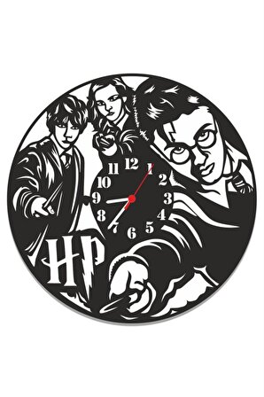 Harry Potter Duvar Saati Çocuk Odası Duvar Saati Harry Potter Saati