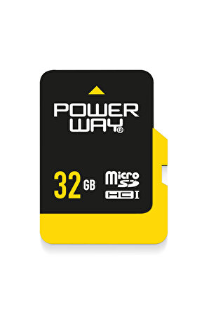 Powerway 32 Gb MicroSd Hafıza Kartı ve Adaptör