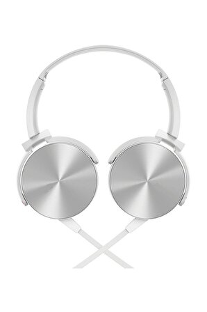 Kulak Üstü Extra Bass Mikrofonlu Kulaklık MDR-XB450AP Beyaz