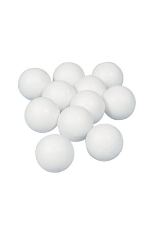 Beyaz Pinpon Topu 12 li Paket Masa Tenisi Topu Ping Pong Topu