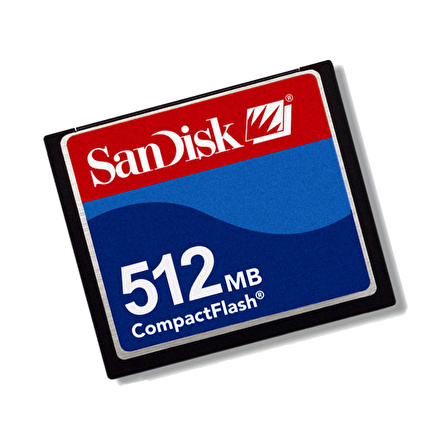 SANDİSK 512 MB COMPACT FLASH HAFIZA KARTI