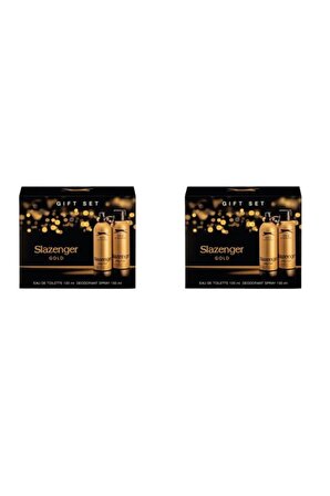 Slazenger Gold Parfüm Seti 125Ml Edt+Deodorant 150ml 2 Adet 150 Ml