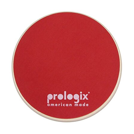 Prologix 8 İnç Black/Red Çift Taraflı Davul Çalışma Pad'i