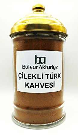 Bulvar Aktar 250 gr Çilekli Türk Kahvesi