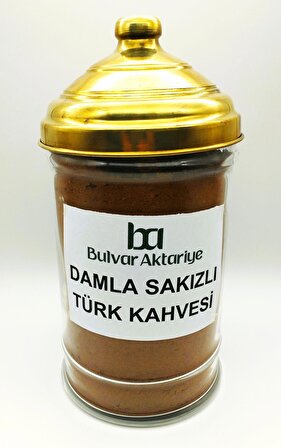 Bulvar Aktar 250 gr Damla Sakızlı Türk Kahvesi