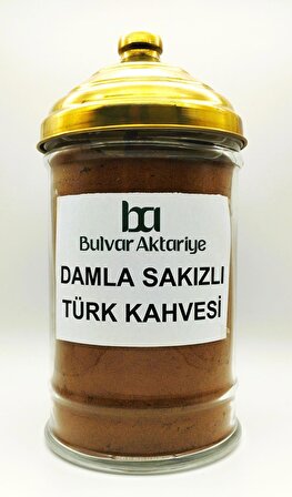 Bulvar Aktar 250 gr Damla Sakızlı Türk Kahvesi