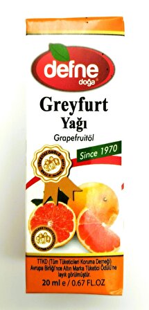 Defne Doğa Greyfurt Yağı 20 ml 