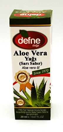 Defne Doğa Aloe Vera Yağı 20 ml