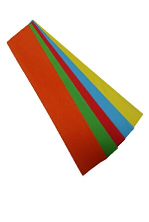 Krapon Kağıdı 5 Renk 50x200 Cm 1 Paket ( Grapon ) 