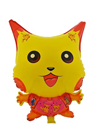 Pikachu Büyük Boy 41cmx54cm Folyo Balon (HELYUM) No:2