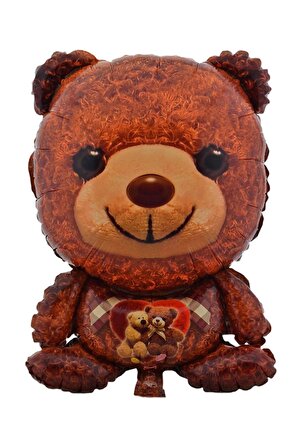 Teddy Bear Büyük Boy 40cmx60cm Folyo Balon (helyum) No:15