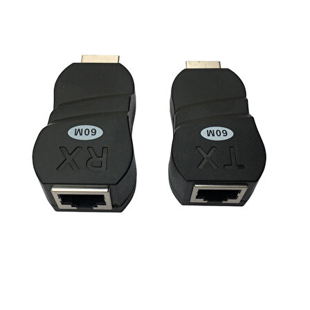 HDMI extender hdmı -rj45 cat5/cat6  60metre extender çevirici v1.4